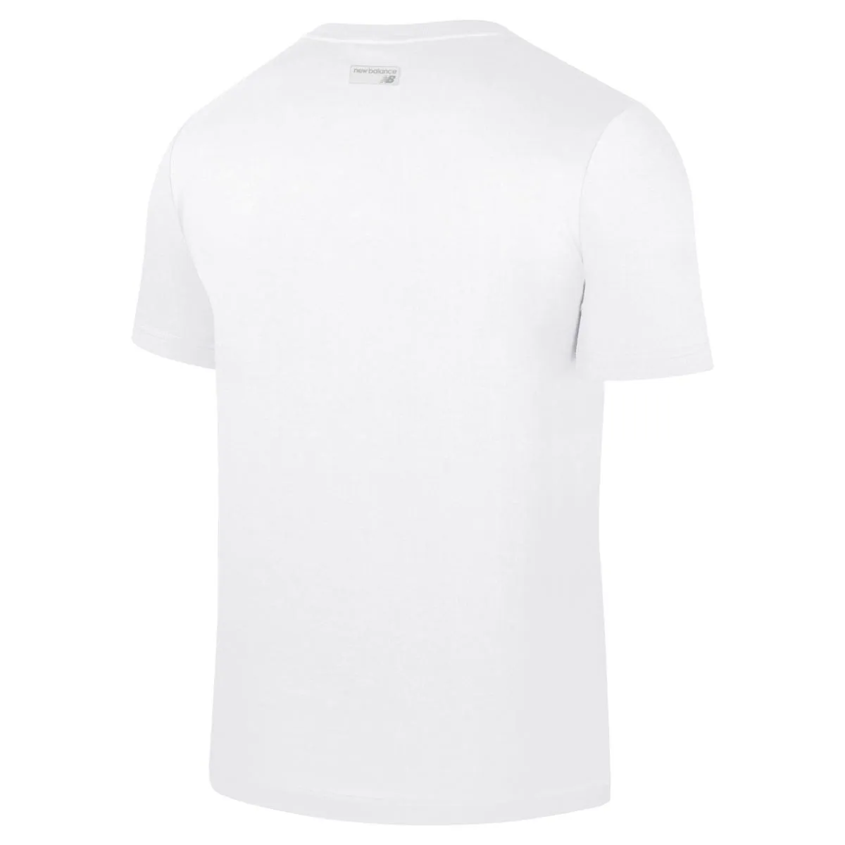 Polera Lifestyle Hombre New Balance Blanca