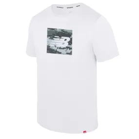 Polera Lifestyle Hombre New Balance Blanca