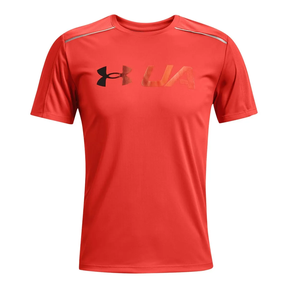 Polera Running Hombre Under Armour Roja 