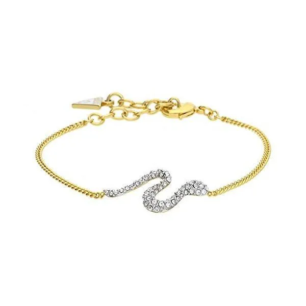 pulsera guess snake brillante