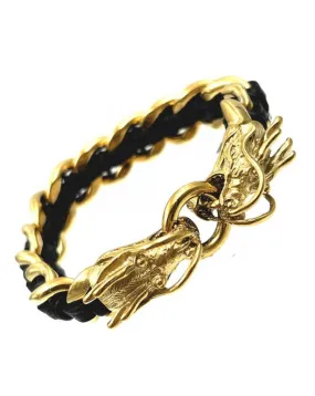 PULSERA HOMBRE DE CABEZAS DRAGONES