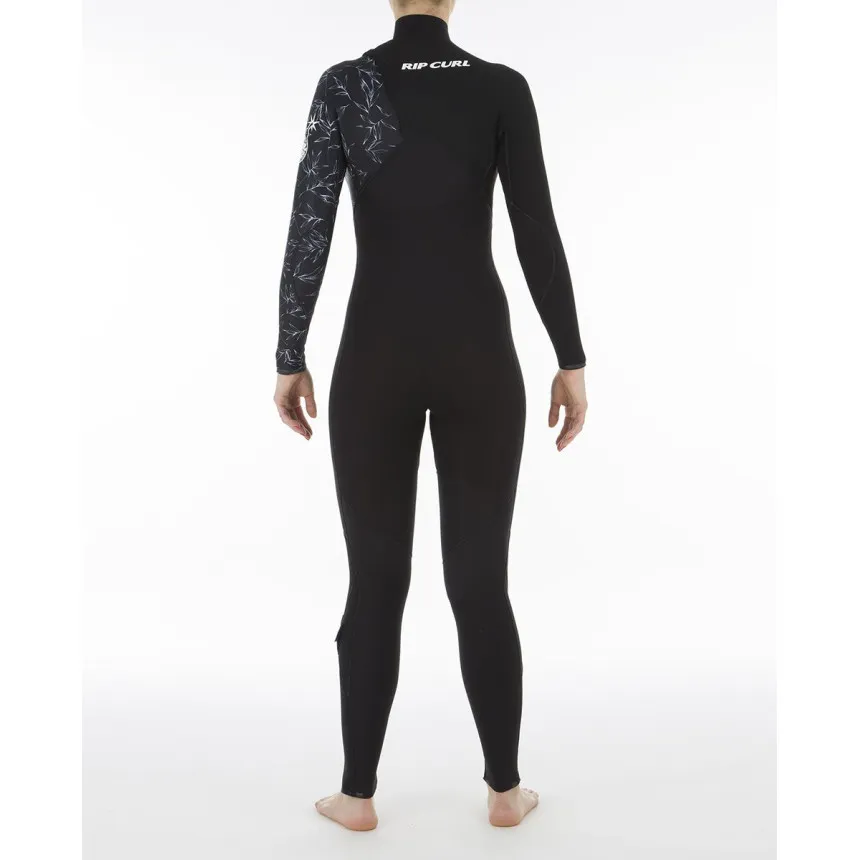 Rip Curl Neopreno G Bomb 5/3 Zip Free Black