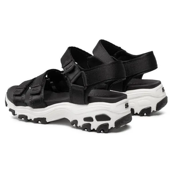 Sandalia para Mujer Skechers D'LITES FRESH CATCH Negro