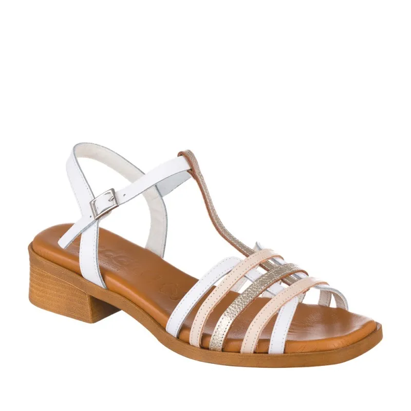 Sandalias De Tacón Zapp 4176 Mujer Blanco