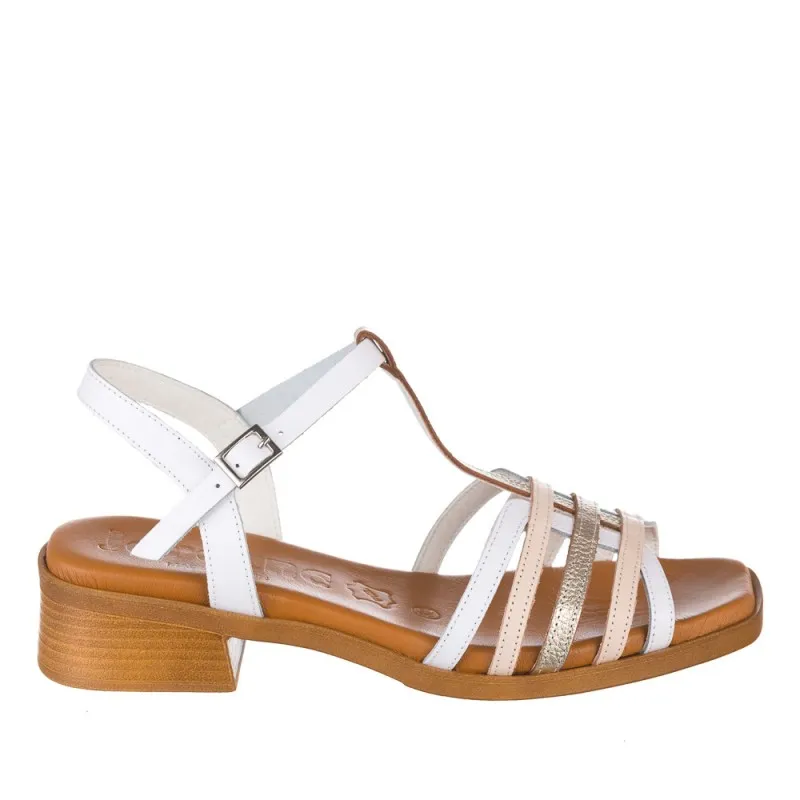 Sandalias De Tacón Zapp 4176 Mujer Blanco