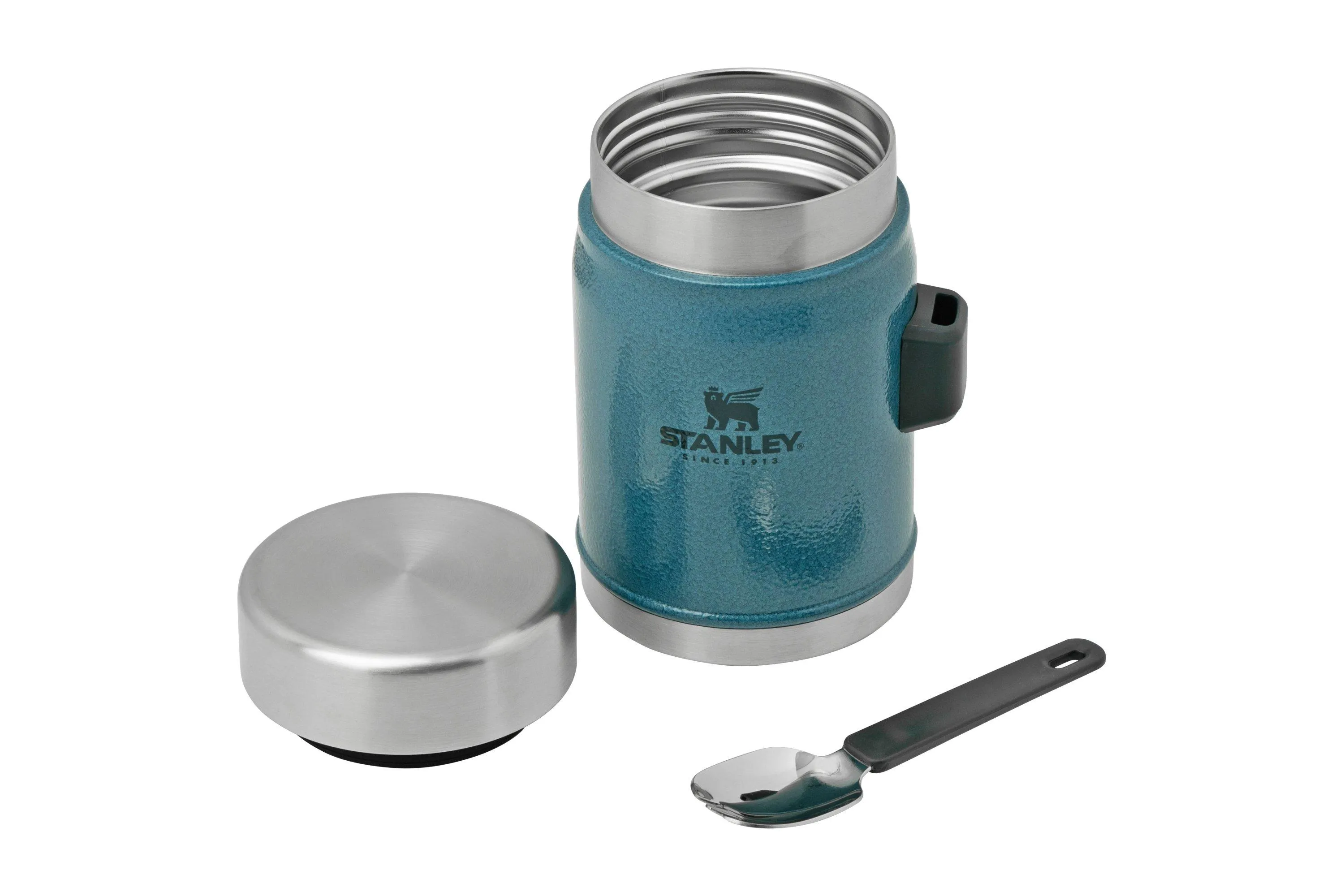 Stanley The Legendary Classic Food Jar 400 mL, Hammertone Lake, fiambrera y spork