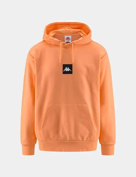 Sudadera Cap. KAPPA AUTHENTIC JPN GOMIN - Orange Salmon