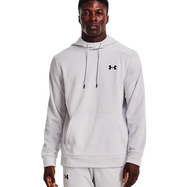 SUDADERA UNDER ARMOUR ARMOUR FLEECE GRIS PARA HOMBRE