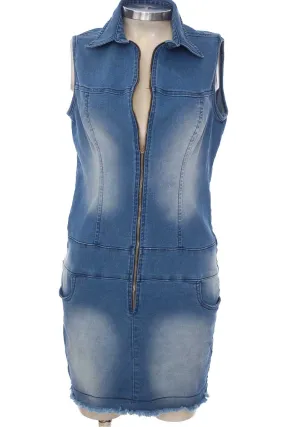 Vestido / Enterizo color Azul - Azzorti