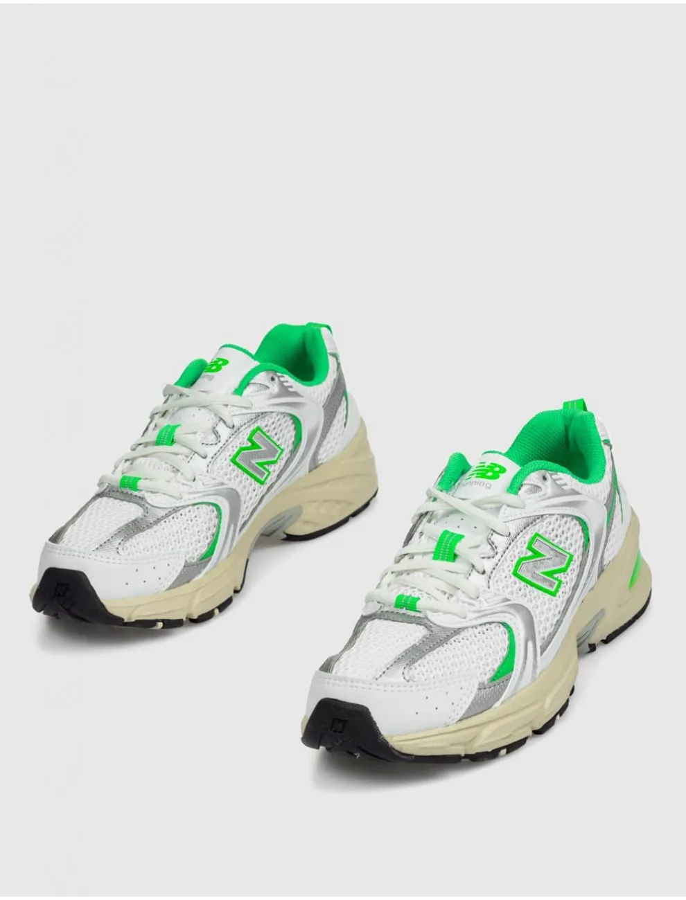 Zapatilla New Balance Mr530 Blanco/verde