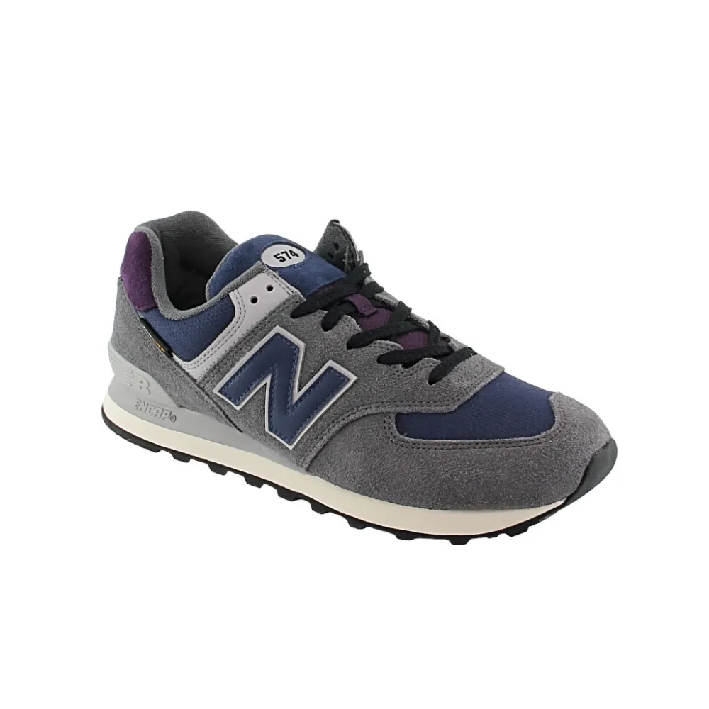 Zapatillas New Balance 574 Gris-Lila