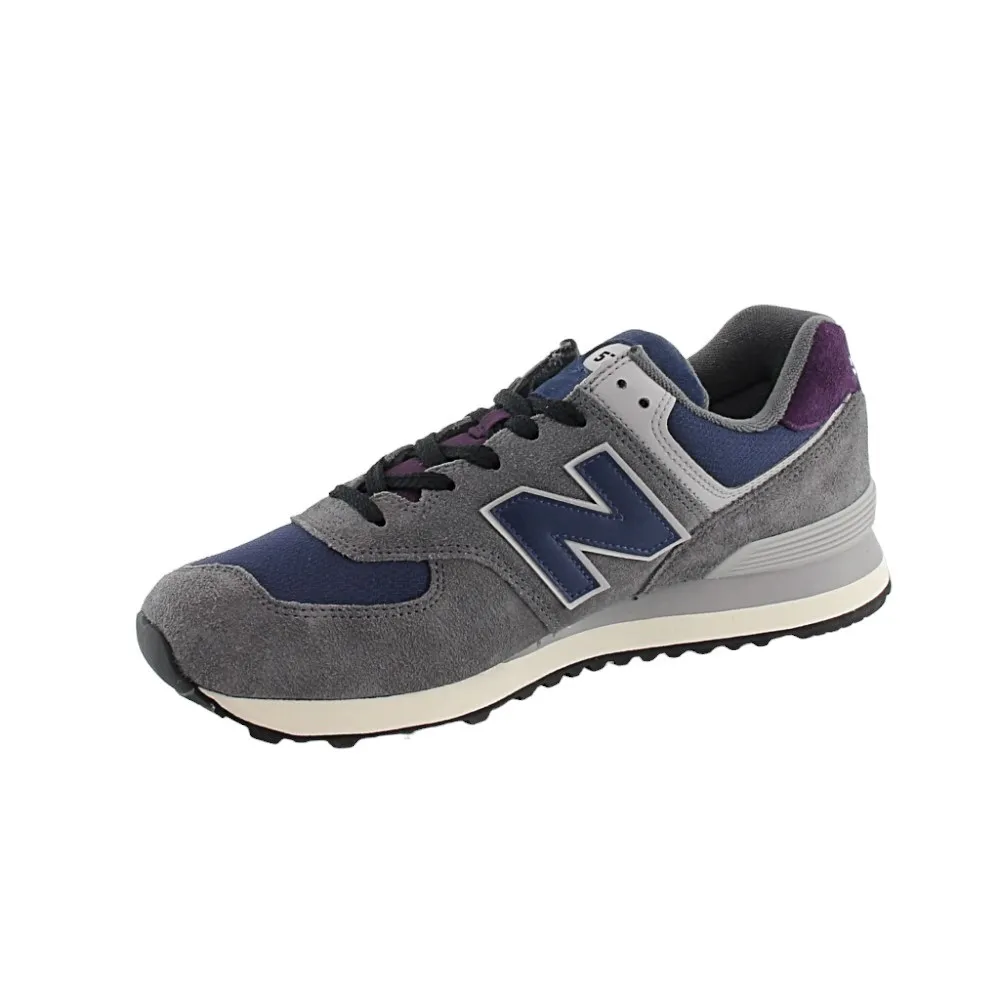 Zapatillas New Balance 574 Gris-Lila