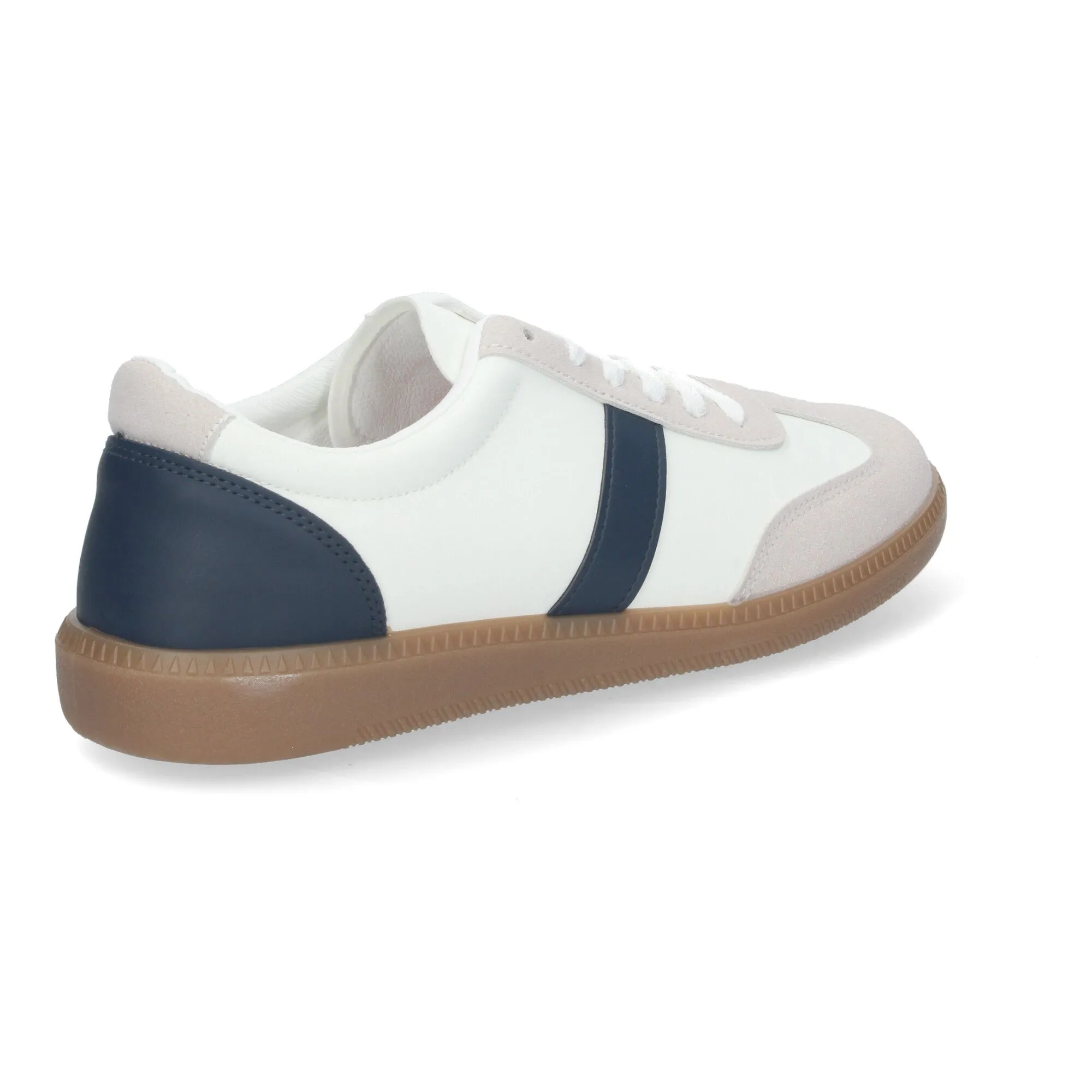 Zapatillas planas cómodas para hombre color azul FC-58